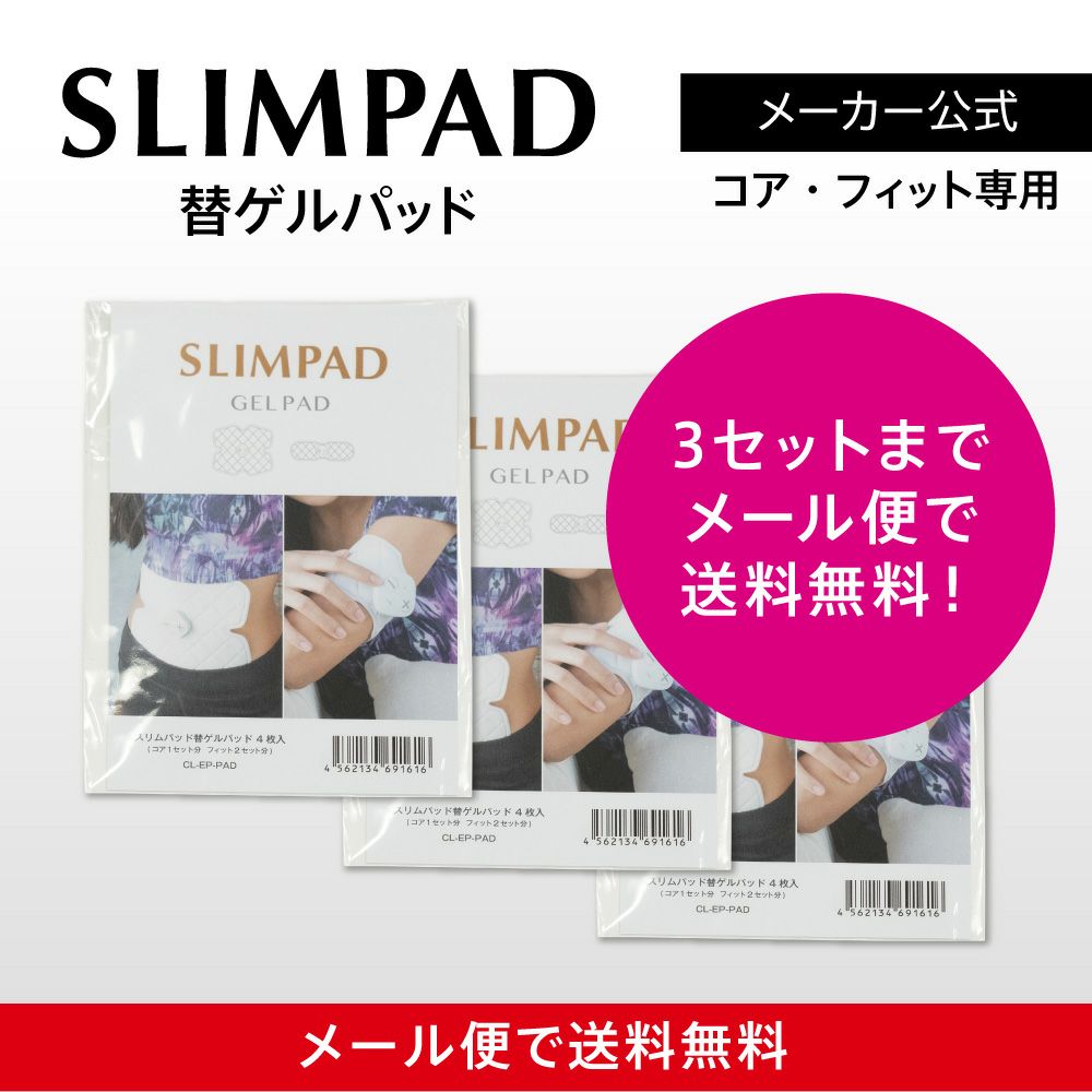 スリムパッド替えゲル　4枚入り2箱セット