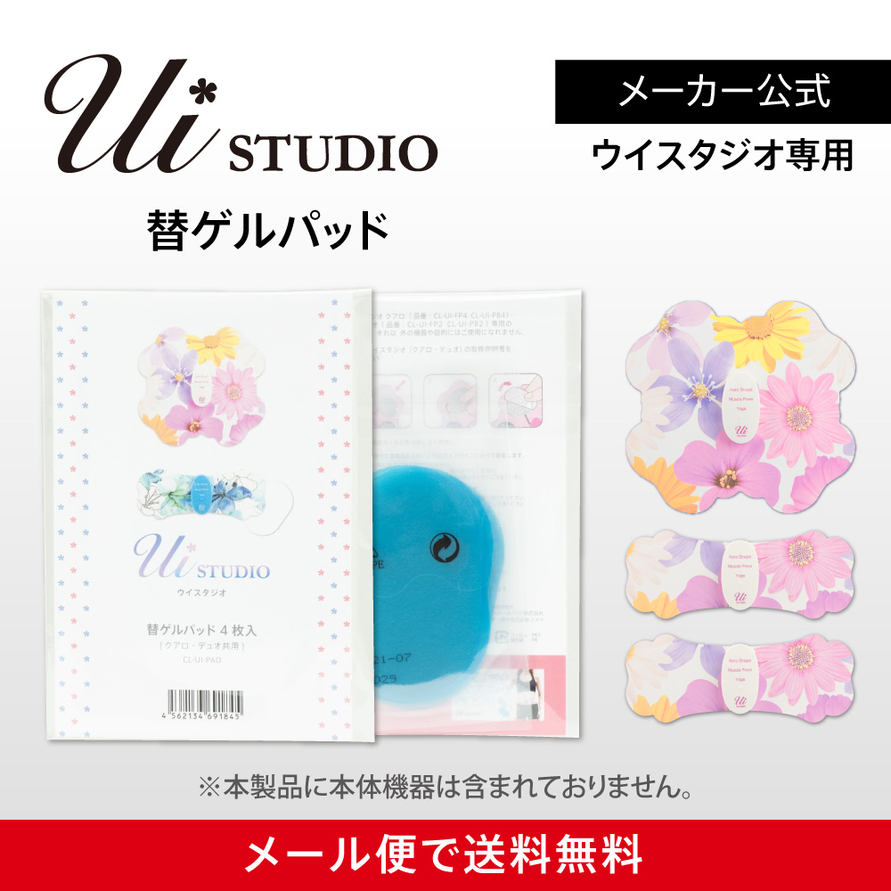 ウイスタジオ替えゲルパッド　4枚入り